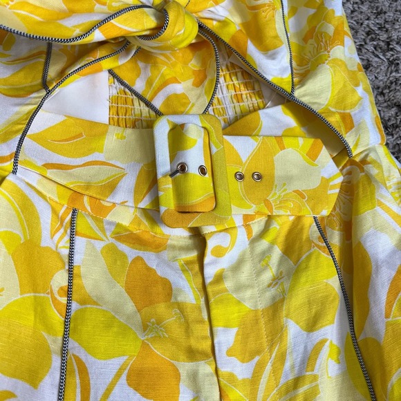 Yellow Floral Jumpsuit - Picture 5 of 16